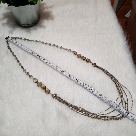 LOFT Multi-strand Gold/Silver necklace - Picture 4 of 7